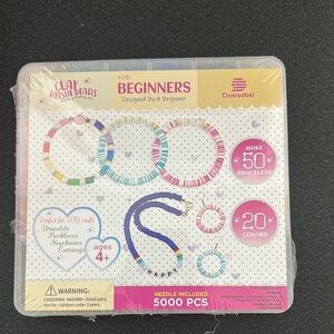 Dowsabel Clay Beads Kit for Beginners